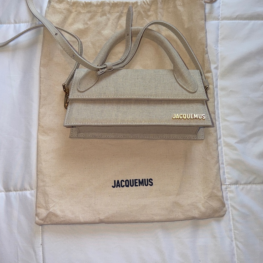 Jacquemus Cream Mini Bag like new 💯 authentic - Picture 2 of 15